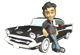 50s boy leaning on car.gif